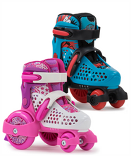 Load image into Gallery viewer, Stomper Adjustable Children&#39;s Quad Skates
